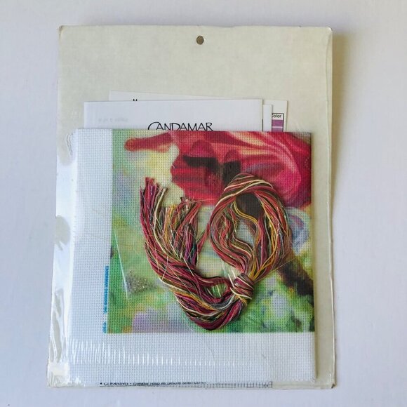 Candamar Mary Baxter St. Clair "Summer Tree Fairy" Embellished Cross Stitch Kit - Picture 4 of 4